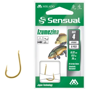 Carlige Legate Mikado Sensual Izumezina, 70cm, Nr.8, 0.18mm, 8buc/plic