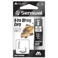 Carlige Legate Mikado Sensual X-Tra Strong Carp, 70cm, Nr.14, 0.16mm, 8buc/plic Carlige Legate Mikado Sensual X-Tra Strong Carp, 70cm, Nr.14, 0.16mm, 8buc/plic