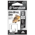 Carlige Legate Mikado X-Tra Strong Carp, 70cm, Nr.6, 0.22mm, 8buc/plic Carlige Legate Mikado X-Tra Strong Carp, 70cm, Nr.6, 0.22mm, 8buc/plic