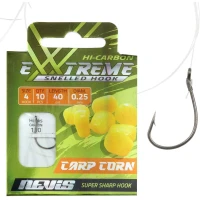 Carlige Legate Nevis Crap Corn, Nr.12, 0.20mm, 40cm, 10buc/pac