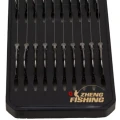 Carlige Legate ZHENG FISHING Carp, 45cm, Nr.5, 0.205mm, 10buc/pac