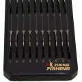 Carlige Legate Zheng Fishing Carp, 70cm, Nr.4, 0.18mm, 10buc/pac Carlige Legate Zheng Fishing Carp, 70cm, Nr.4, 0.18mm, 10buc/pac