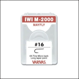 CARLIGE VARIVAS FLY IWI M-2000 4X FINE NR 16 MICRO BARB CARLIGE VARIVAS FLY IWI M-2000 4X FINE NR 16 MICRO BARB