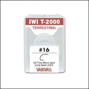 CARLIGE VARIVAS FLY IWI T-2000 2X FINE NR 14 MICRO BARB CARLIGE VARIVAS FLY IWI T-2000 2X FINE NR 14 MICRO BARB