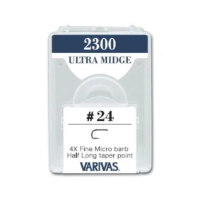 CARLIGE VARIVAS FLY ULTRA MIDGE 4X FINE NR 26 MICRO BARB CARLIGE VARIVAS FLY ULTRA MIDGE 4X FINE NR 26 MICRO BARB
