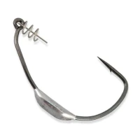 CARLIG LUCKY JOHN OFFSET LESTAT PREDATOR 357 BLACK NICKEL Nr.10/0 14g 2BUC/PLIC  CARLIG LUCKY JOHN OFFSET LESTAT PREDATOR 357 BLACK NICKEL Nr.10/0 14g 2BUC/PLIC