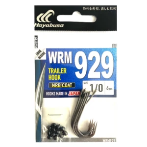 CARLIGE HAYABUSA TRAILER HOOK WRM 929 NRB NR 1/0 6BUC CARLIGE HAYABUSA TRAILER HOOK WRM 929 NRB NR 1/0 6BUC