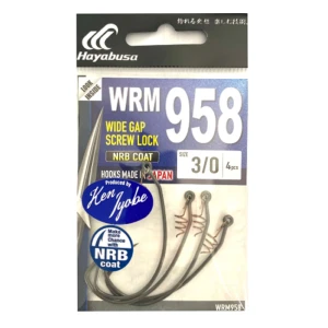 CARLIGE HAYABUSA WIDE GAP SCREW LOCK WRM 958 NR 4/0 4 BUC CARLIGE HAYABUSA WIDE GAP SCREW LOCK WRM 958 NR 4/0 4 BUC