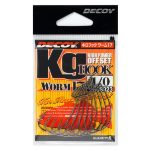 CARLIGE OFFSET DECOY WORM 17 KG NR.5/0 5/plic