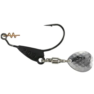 Carlig Offset Lestat DUO Realis Spin Hook, Mat Black, 0.9g, Nr.2, 3buc/pac Carlig Offset Lestat DUO Realis Spin Hook, Mat Black, 0.9g, Nr.2, 3buc/pac