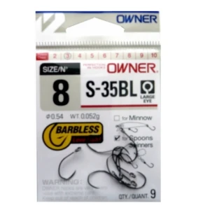Carlig Owner Spoon Spinner S-35BL 51607 Nr.6 Carlig Owner Spoon Spinner S-35BL 51607 Nr.6