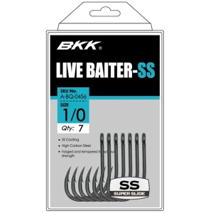 Carlige BKK Live Baiter SS, Nr.3/0, 6buc/pac