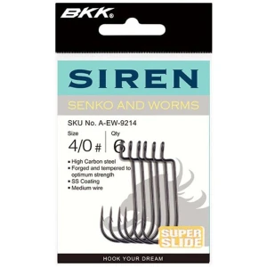 Carlige BKK Offset Siren SS Nr.3/0, 6buc/pac Carlige BKK Offset Siren SS Nr.3/0, 6buc/pac