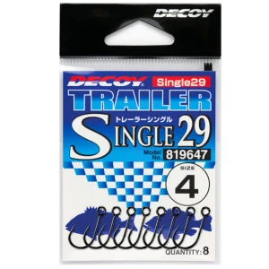 Carlige Decoy Trailer Single 29, Nr.2, 8buc/plic Carlige Decoy Trailer Single 29, Nr.2, 8buc/plic