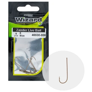 Carlige Energo Team Wizard Zander Live Bait Light Nr.2/0, 6buc/pac Carlige Energo Team Wizard Zander Live Bait Light Nr.2/0, 6buc/pac