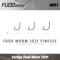 Carlige Fudo Worm 103F Finesse Nr.2 10buc/plic