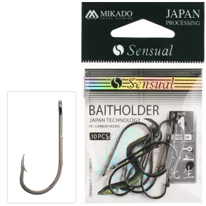 Carlige MIKADO Sensual Baitholder Bn, Nr.4, 10buc/pac
