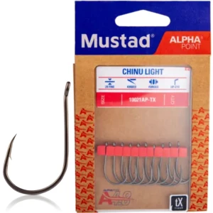 Carlige Mustad Chinu Light Ochi Titan Alpha Point Nr.2/0, 10buc/pac