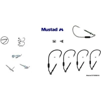 Carlige, Mustad, Offset, Lestate, Power, Lock, Plus, pentru, Twister,, Nr.4/0, 3buc/plic, m.91768ub18.04, Carlige Rapitor, Carlige Rapitor Mustad, Mustad