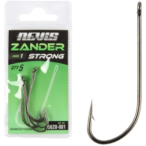 Carlige NEVIS Zander Strong, Nr.2/0, 5buc/pac Carlige NEVIS Zander Strong, Nr.2/0, 5buc/pac
