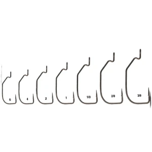 Carlige Offset MUSTAD Assault Finesse, Nr.1/0, 7buc/pac