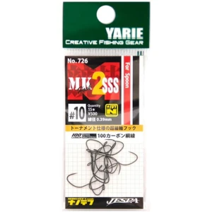 Carlige Pastrav Yarie Trout Hooks 726 Hook SSS, Nr.8, 50buc/pac Carlige Pastrav Yarie Trout Hooks 726 Hook SSS, Nr.8, 50buc/pac