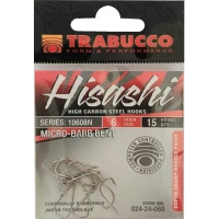 Carlige TRABUCCO Hisashi 10608N Sode Bent, Nr.6, 15buc/pac