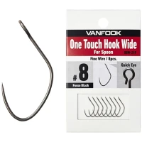 Carlige Vanfook Osw-21f One Touch Hook Wide Nr.8, 8buc/pac