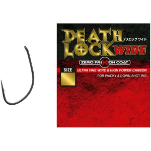Carlige Varivas Death Lock Wide Hooks, Nr.2, 10buc/pac Carlige Varivas Death Lock Wide Hooks, Nr.2, 10buc/pac