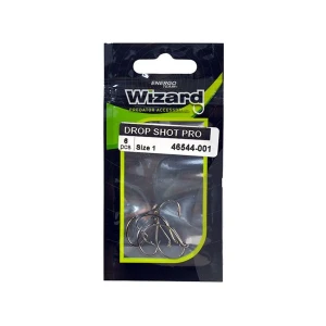 Carlige Wizard Drop Shot Cu Ochet, Nr. 2, 6 buc/plic Carlige Wizard Drop Shot Cu Ochet, Nr. 2, 6 buc/plic