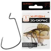 Carlige Offset X-fish Predator Hooks, Nr.1, 5buc/pac