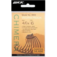 Jig Offset BKK Chimera Wide Gap Worm Hook Super Slide Coating, Nr.3/0, 6buc/pac Jig Offset BKK Chimera Wide Gap Worm Hook Super Slide Coating, Nr.3/0, 6buc/pac