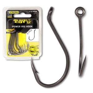 Carlig Black Cat No.5/0 Power Rig Hook DG Coating Carlig Black Cat No.5/0 Power Rig Hook DG Coating