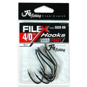 Carlige Filfishing Filex 5020BN Hook 4/0, 5buc/pac Carlige Filfishing Filex 5020BN Hook 4/0, 5buc/pac
