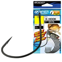 Carlige Owner 5173 K-Hook Nr.7/0, 4buc/pac Carlige Owner 5173 K-Hook Nr.7/0, 4buc/pac