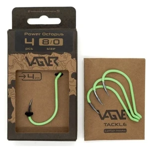 Carlige VAGNER Hook Power Octopus, Nr.5/0, 4buc/pac
