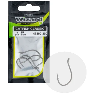 Carlige Wizard Catfish Classic Nr.2/0, 4buc/pac Carlige Wizard Catfish Classic Nr.2/0, 4buc/pac