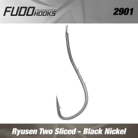 CARLIG FUDO RYUSEN TWO SLICED BN (black nickel) Nr.1/0  7buc/plic