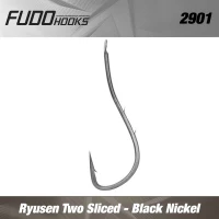 CARLIG FUDO RYUSEN TWO SLICED BN (black nickel) Nr.14  18buc/plic