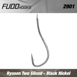 CARLIG FUDO RYUSEN TWO SLICED BN (black nickel) Nr.4  12buc/plic CARLIG FUDO RYUSEN TWO SLICED BN (black nickel) Nr.4  12buc/plic