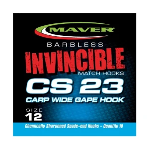 CARLIGE MAVER SERIA INVINCIBLE CS23 CARP WIDE GAPE NR 14 CARLIGE MAVER SERIA INVINCIBLE CS23 CARP WIDE GAPE NR 14
