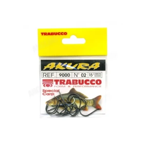 CARLIGE TRABUCCO AKURA 9000 NR 1/0 15BUC/PLIC