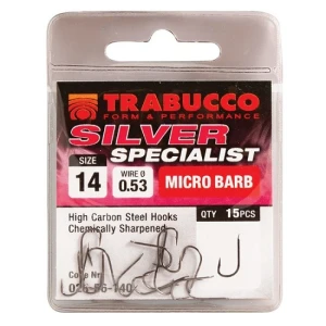 CARLIGE TRABUCCO FEEDER SILVER SPECIALIST NR 12 10BUC CARLIGE TRABUCCO FEEDER SILVER SPECIALIST NR 12 10BUC