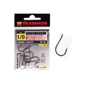 CARLIGE TRABUCCO SHINKEN CUT CHINU NR 3/0 10BUC/PLIC CARLIGE TRABUCCO SHINKEN CUT CHINU NR 3/0 10BUC/PLIC