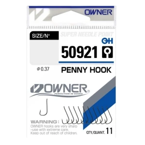 Carlig Owner 50921 Nr.18 Penny Hook 11buc/plic Carlig Owner 50921 Nr.18 Penny Hook 11buc/plic