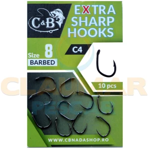 Carlige C&B C4 Extra Sharp, Nr.12, 10buc/pac Carlige C&B C4 Extra Sharp, Nr.12, 10buc/pac