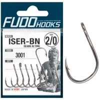 Carlige FUDO Iseama W Ring Teflonat ISER-TF Nr.12, 14buc/pac