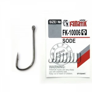 Carlige Fanatik FK-10006 No.5 Sode 10buc/plic Carlige Fanatik FK-10006 No.5 Sode 10buc/plic