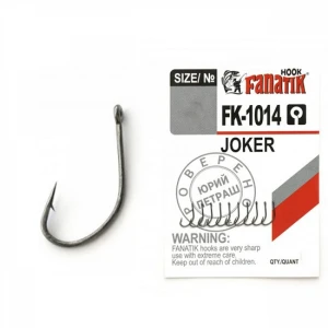 Carlige Fanatik FK-1014 No.14 Joker 8buc/plic