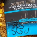 Carlige Feeder MATRIX X2B Wide Gape , Barbed, Nr.12, 10buc/pac Carlige Feeder MATRIX X2B Wide Gape , Barbed, Nr.12, 10buc/pac